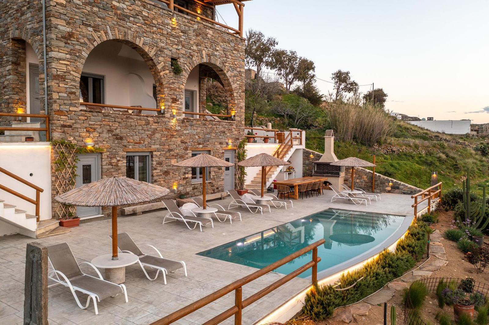Villa Papa Glinado Naxos 외부 사진