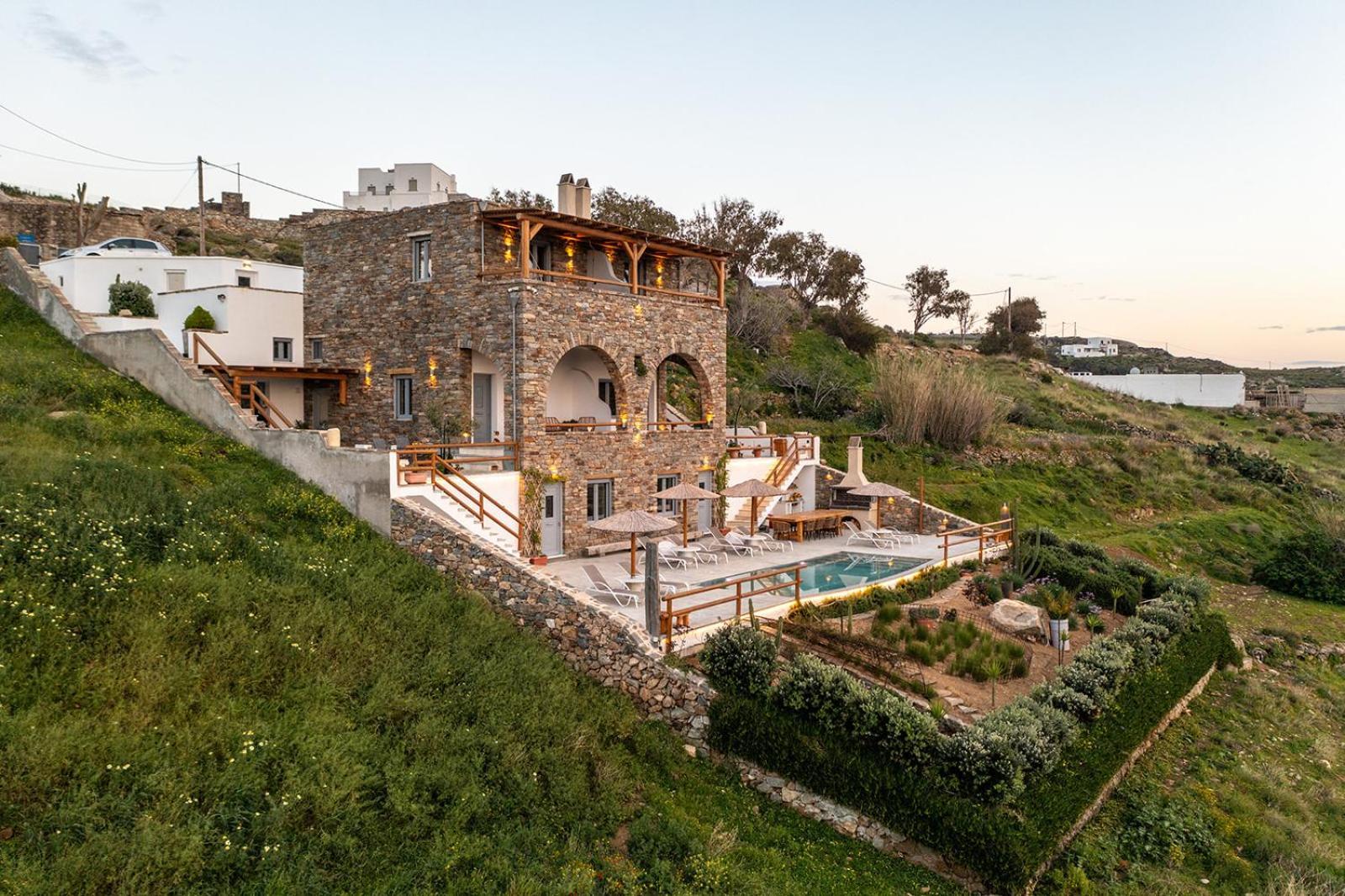 Villa Papa Glinado Naxos 외부 사진