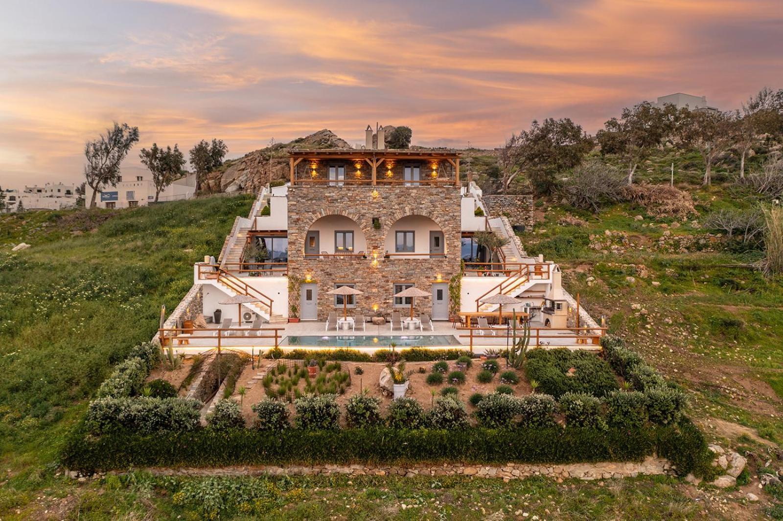 Villa Papa Glinado Naxos 외부 사진
