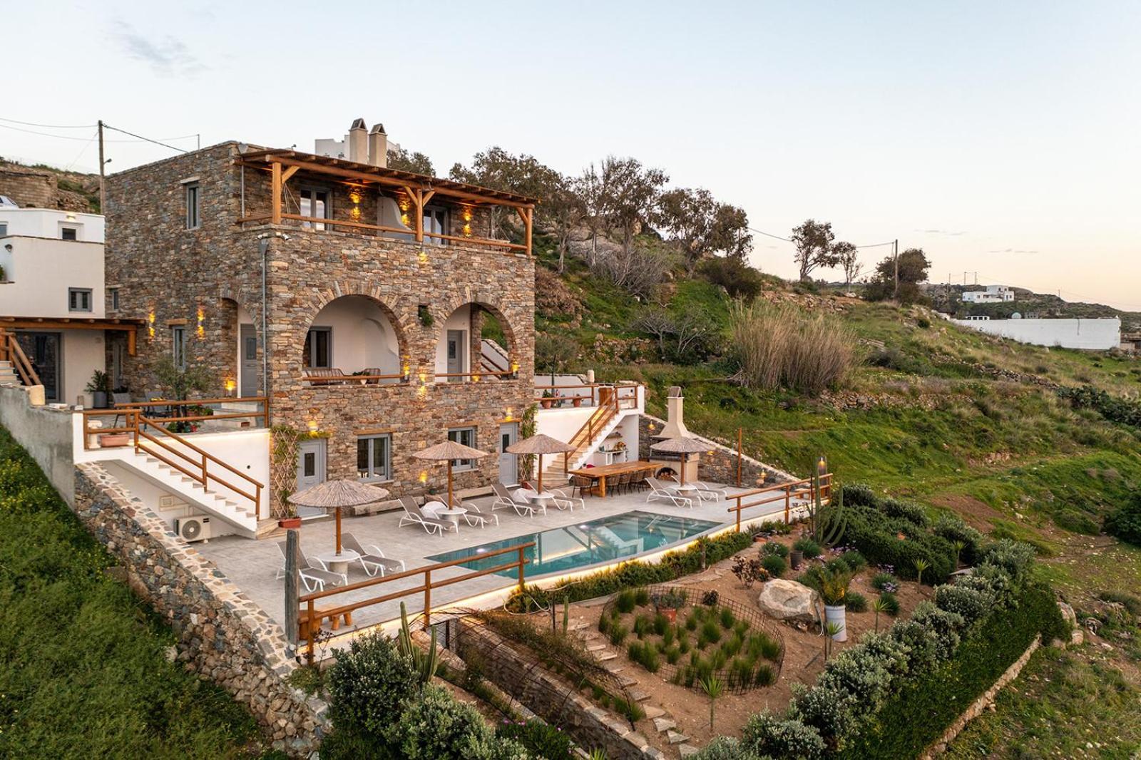 Villa Papa Glinado Naxos 외부 사진